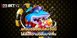 แทงบอลออนไลน์วันนี้-ได้รับความนิยมมากขึ้น